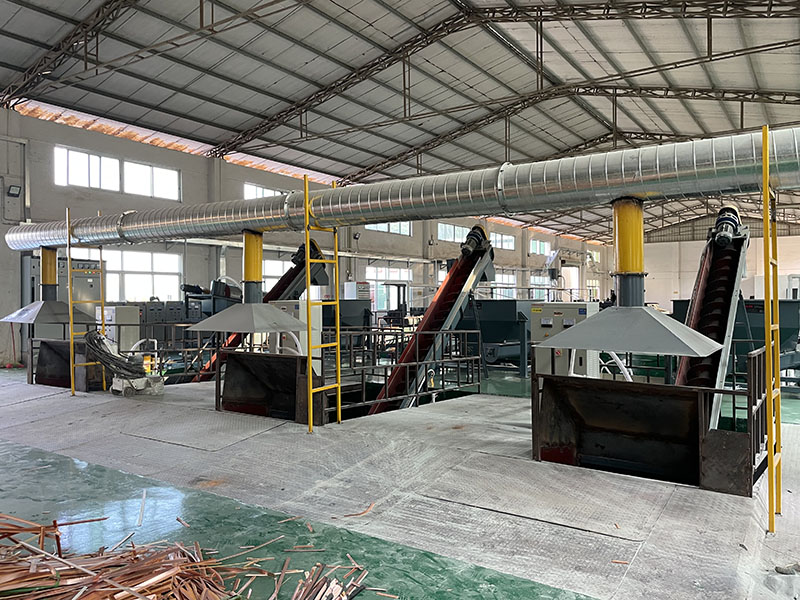 5000 Kg/h Water Separation PCB Recycling Line